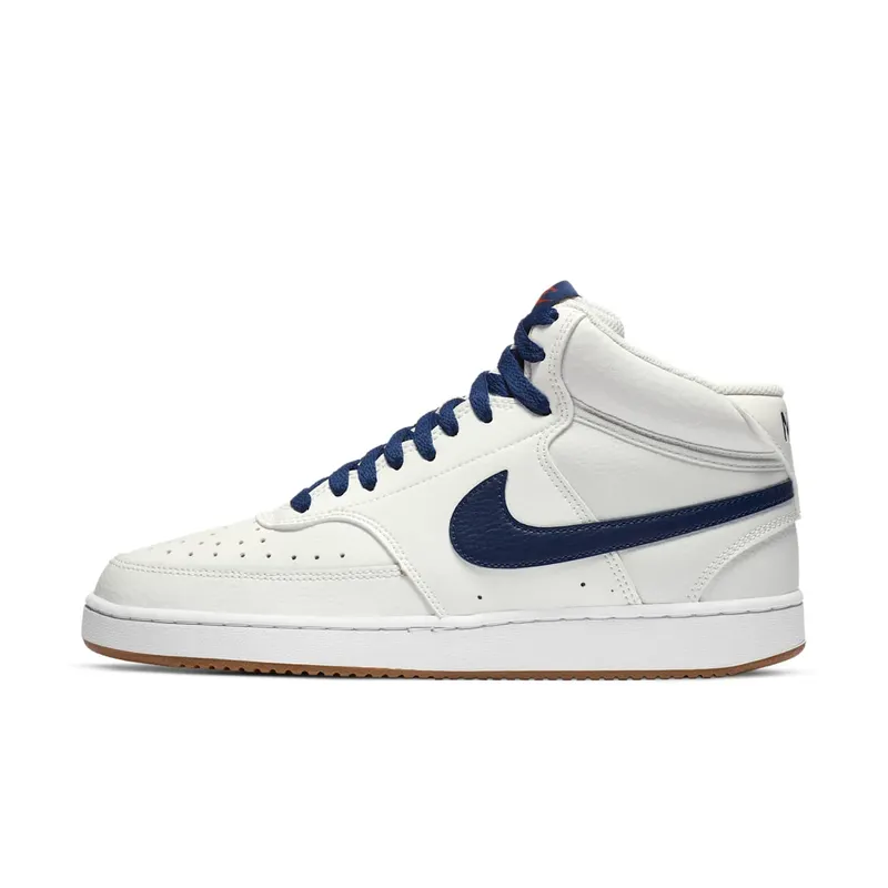 Nike Court Vision Mid Summit White Summit White/Firewood Orange/White (CD5466-104)