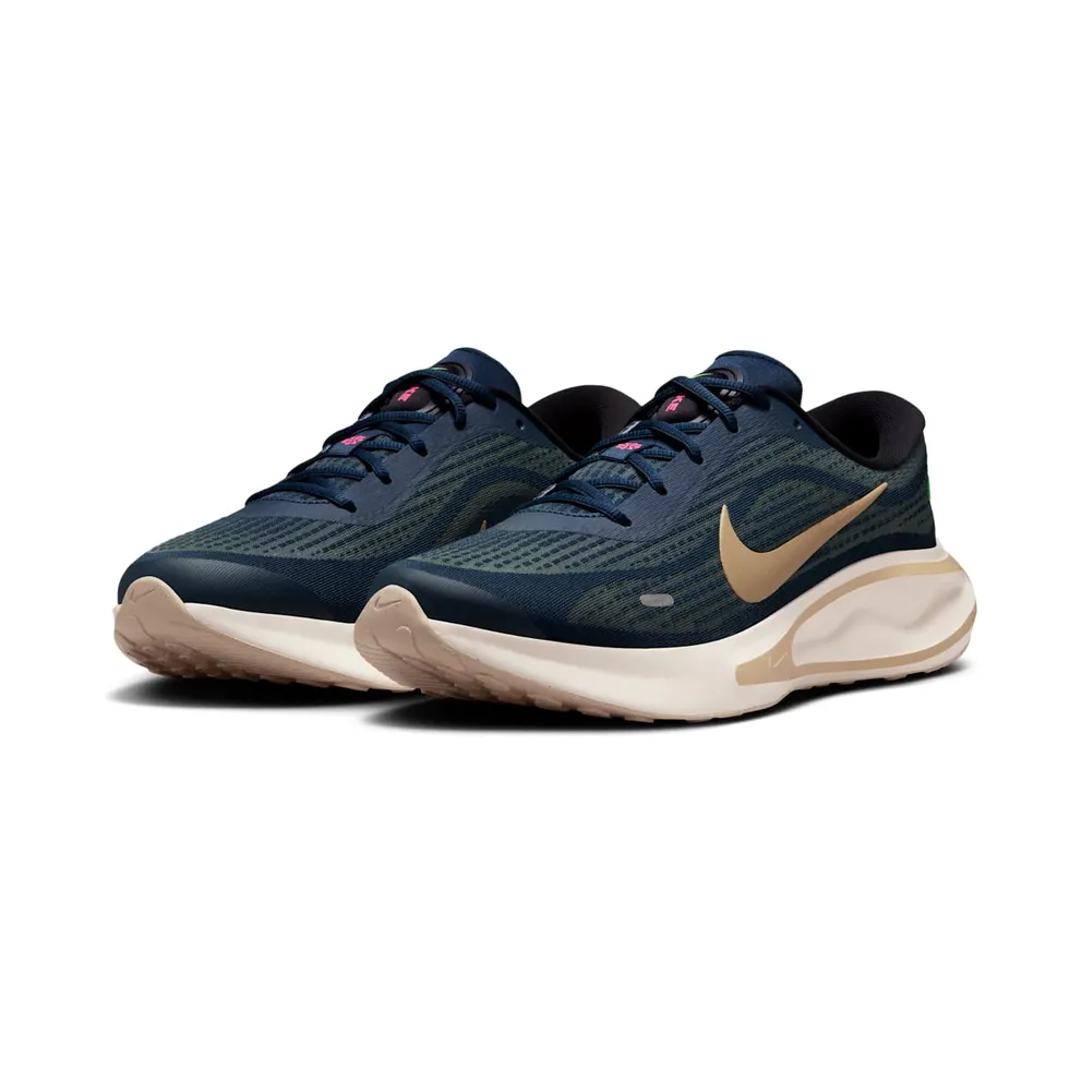 Nike Journey Run Armory Navy Green Strike Pale Ivory Desert Khaki (FN0228-403)