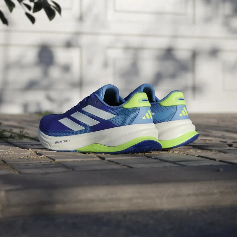 Adidas Supernova Solution 2.0 Running Shoes Lucid Blue / Zero Metalic / Lucid Lemon (JQ5078)