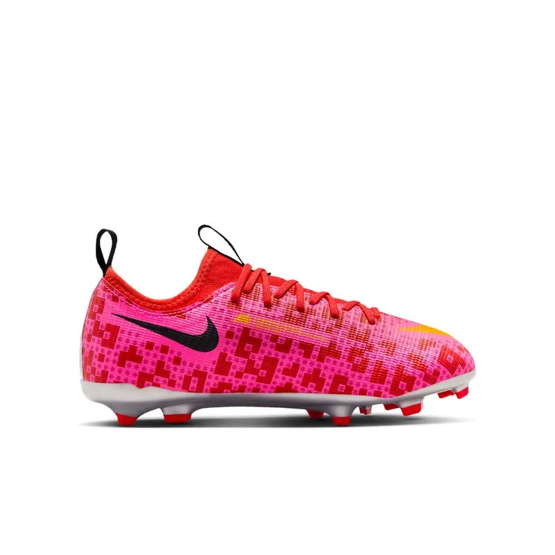 Nike Mercurial Vapor Academy Rush Red/Metallic Silver/Hyper Pink/University Gold (IQ3580-601)