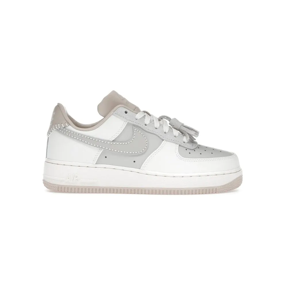 Nike Air Force 1 Low ’07 Light Bone Suede Tassels (HV1813-001)