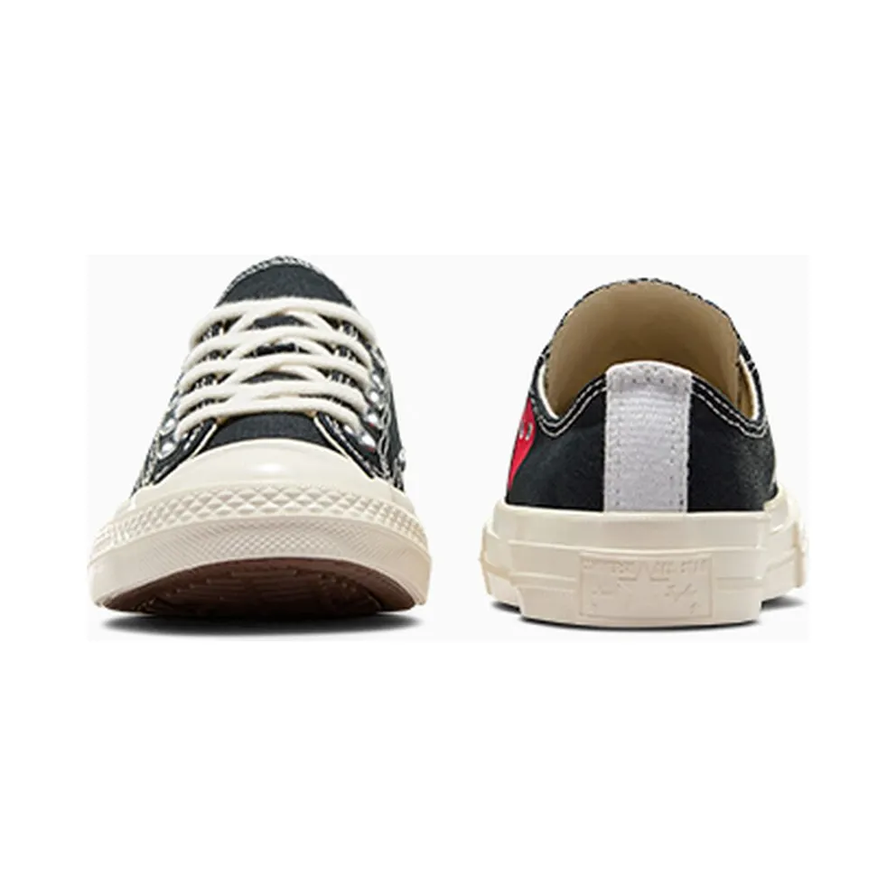 Converse PLAY Comme des Garçons Single Heart Chuck 70 Black/Egret/Red (A08806C)