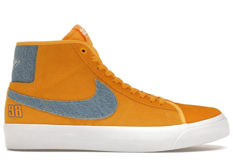 Nike SB Zoom Blazer Mid Pro GT Grant Taylor University Gold Denim (FD0269-700)
