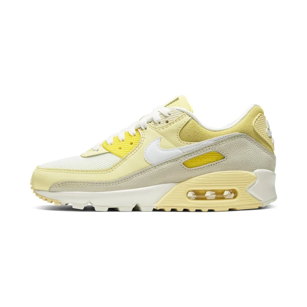 Nike Air Max 90 Recraft Lemon (W) Lemon/Sail-Bone (CW2654-700)