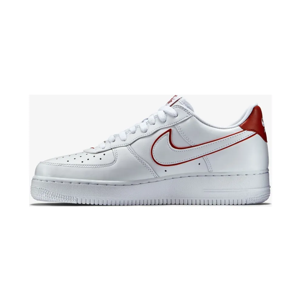 Nike Air Force 1 Low BHM (2015) White/University Red/White (739389-100)