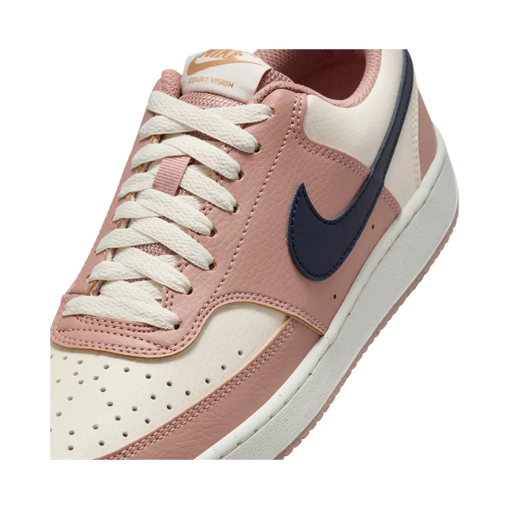 Nike Court Vision Particle Pink/Pale Ivory/Metallic Gold/Midnight Navy (DH3158-606)