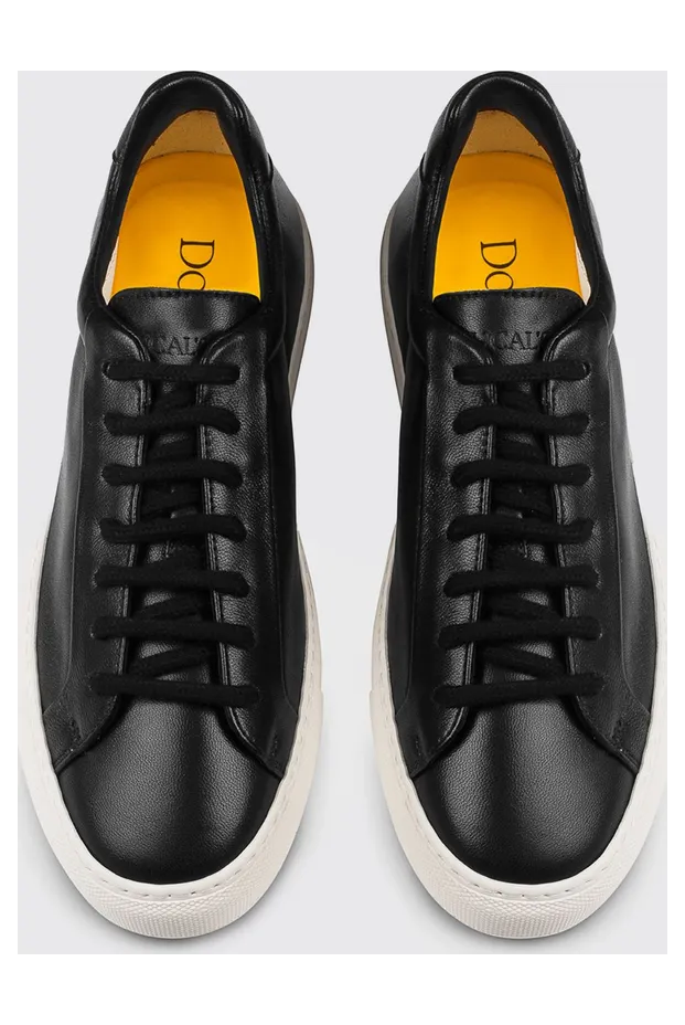 Doucal’s Leather Sneakers Black (DD8901JESSUF281EN00) (2)