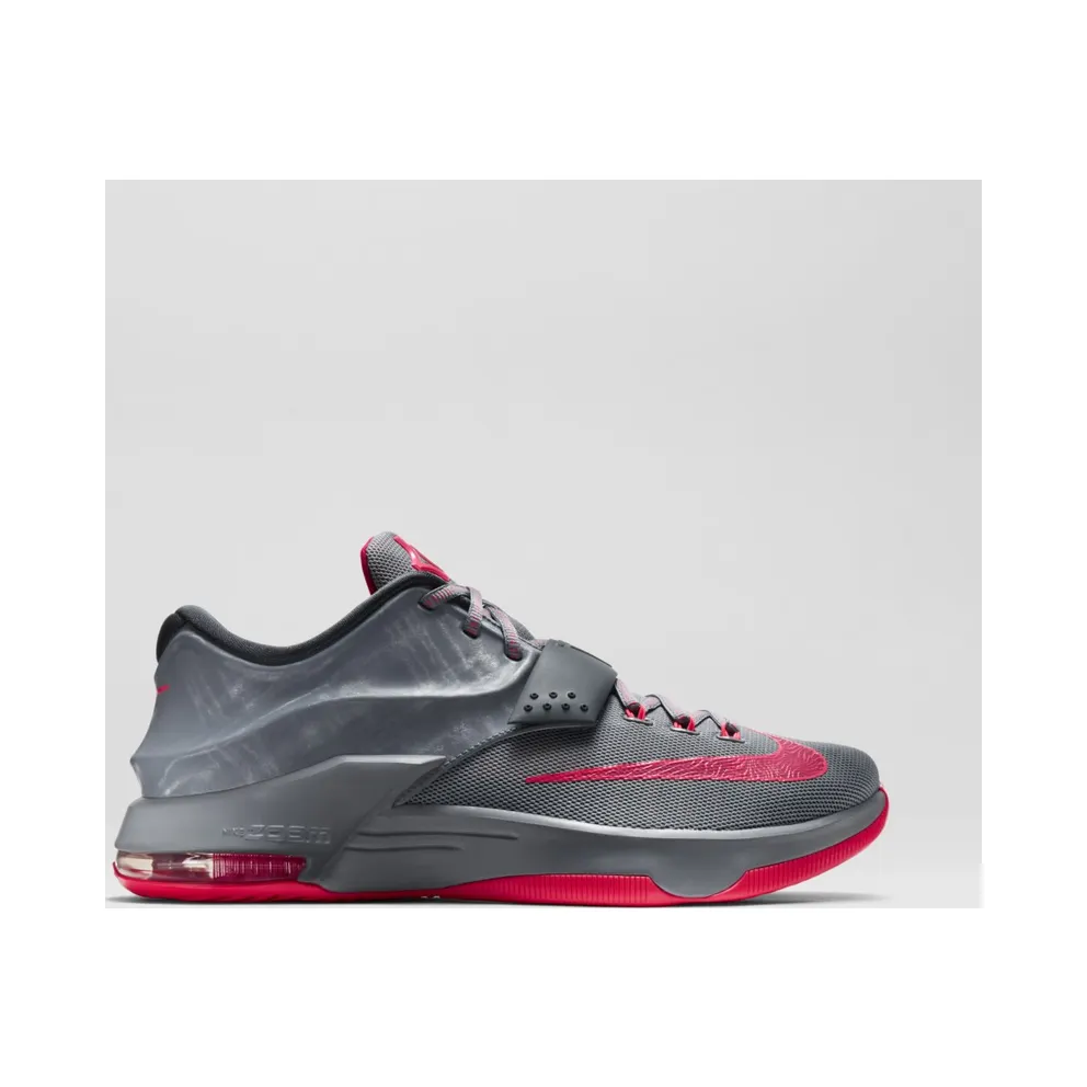 Nike KD 7 Calm Before the Storm Grey/Hyper Punch/Light Magnet Grey (653996-060)