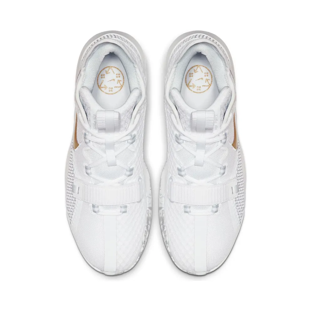 Nike Air Force Max Low White Gold White/White-Black-Volt (BV0651-100)