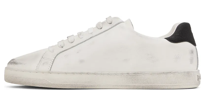 Palm Angels Palm One Spraypaint “White” (PMIA056F22LEA0050110) (3)