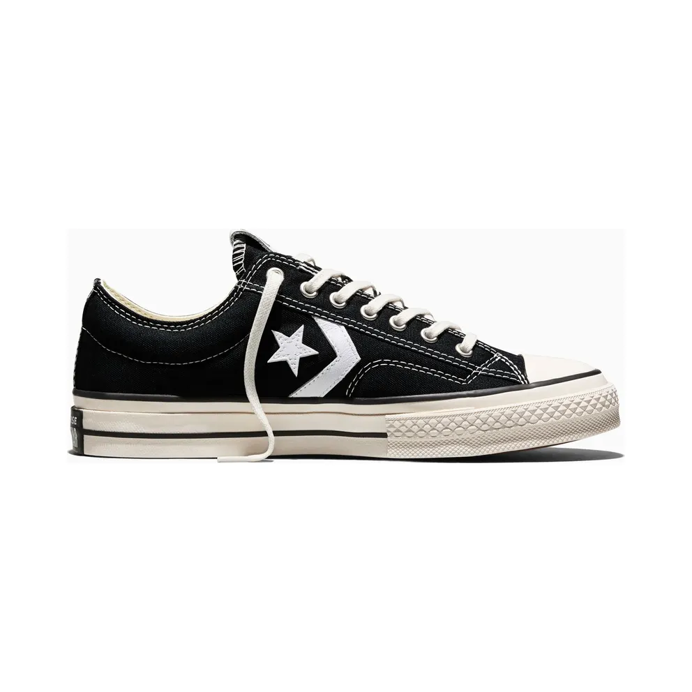 Converse Star Player 76 Premium Canvas Black/Vintage White/Black (A01607C)
