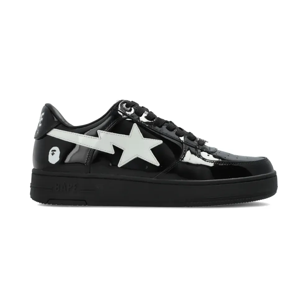 A BATHING APE® BAPE STA leren – White (0ZXSHM302911Q)