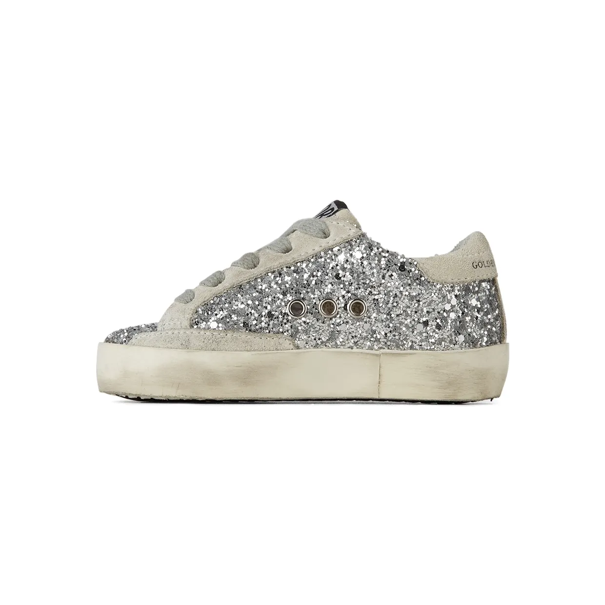 Golden Goose Baby Silver Glitter Super-Star Classic Sneakers (GJF00101.F000416.70136) (3)