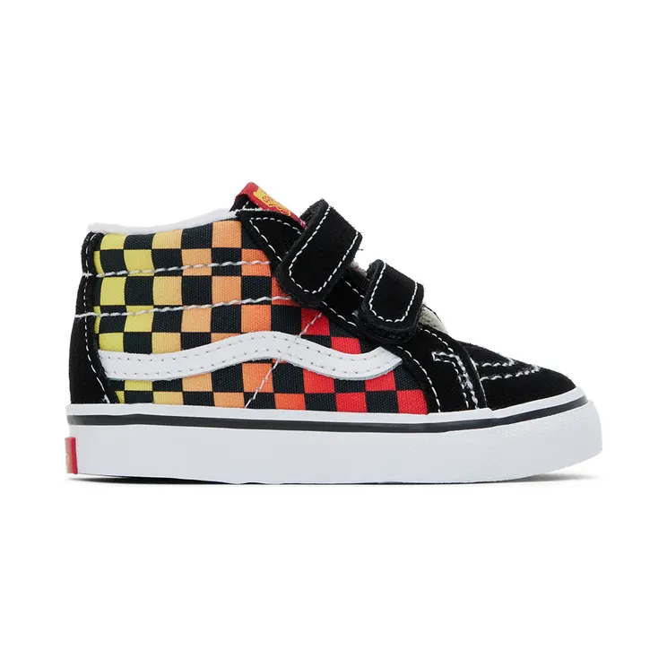 Vans Baby Black Sk8 Mid Reissue V Sneakers (VN0A5DXDABX1)