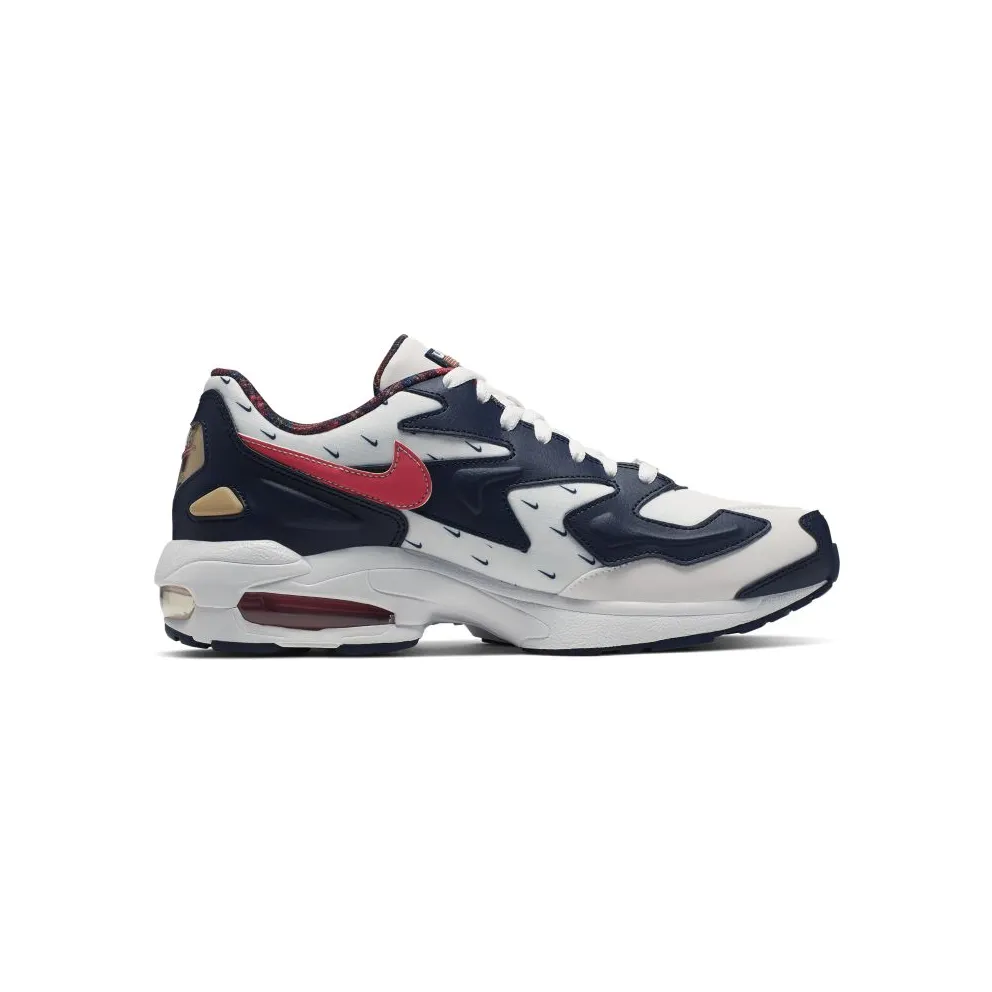 Nike Air Max2 Light USA (2019) White/University Red-Metallic Gold-Midnight Navy (CK0848-100)