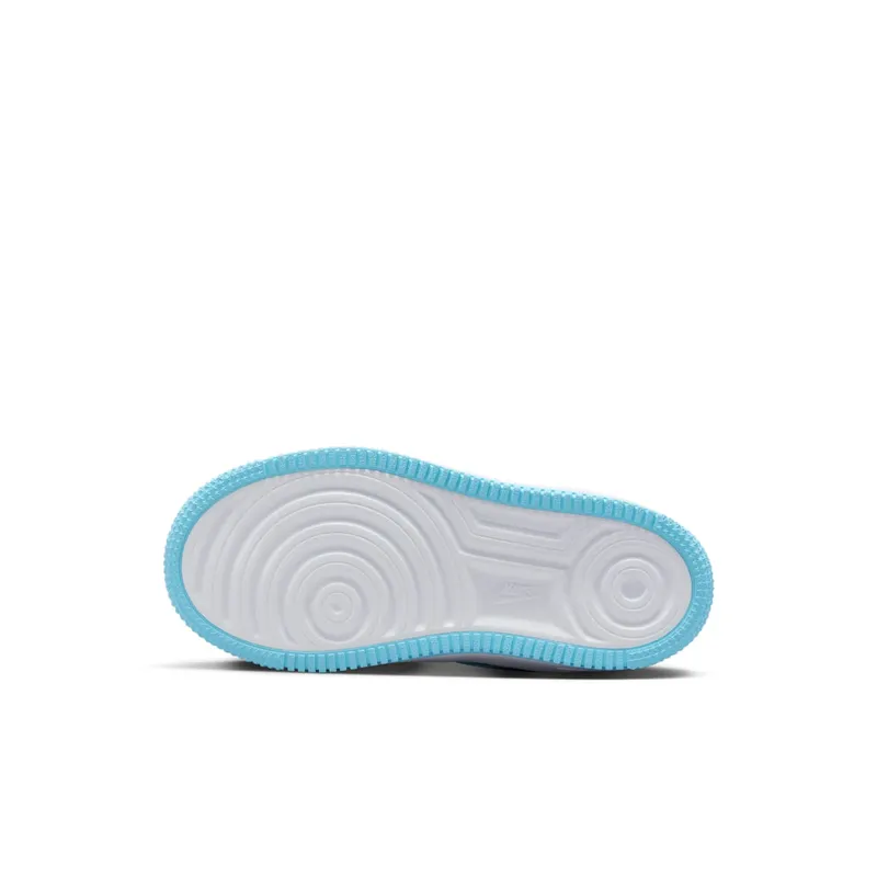 Nike Force 1 Low EasyOn White Aquarius Blue (FN0237-107)