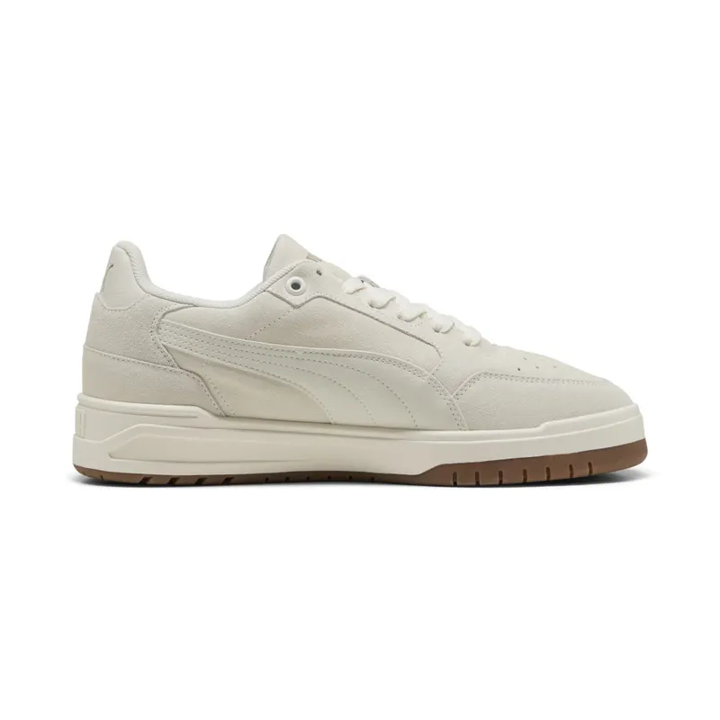 Puma Shuffle Downtown “Warm White / Vapor Gray / Puma Gold” (402597_03)