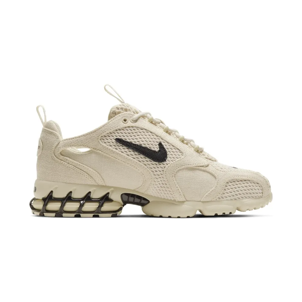 Nike x Stussy Air Zoom Spiridon Cage 2 Fossil (2020) (CQ5486-200)