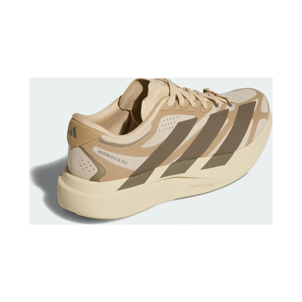 Adidas Adizero EVO SL EXO SUEDE Magic Beige / Cargo Brown / Cardboard (KI2685)
