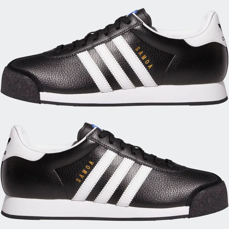 adidas Samoa Core Black / Cloud White / Gold Metallic (019351)