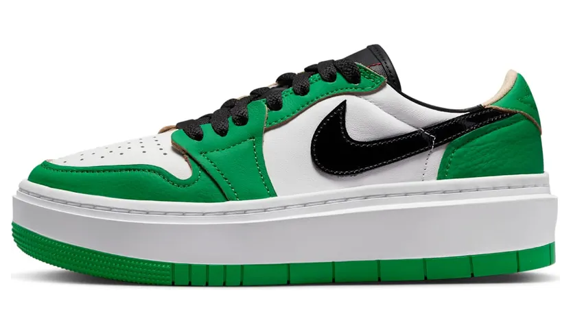 AIR Jordan 1 ELEVATE LOW SE “Lucky Green / White / White Onyx / Black” (DQ8394-301)