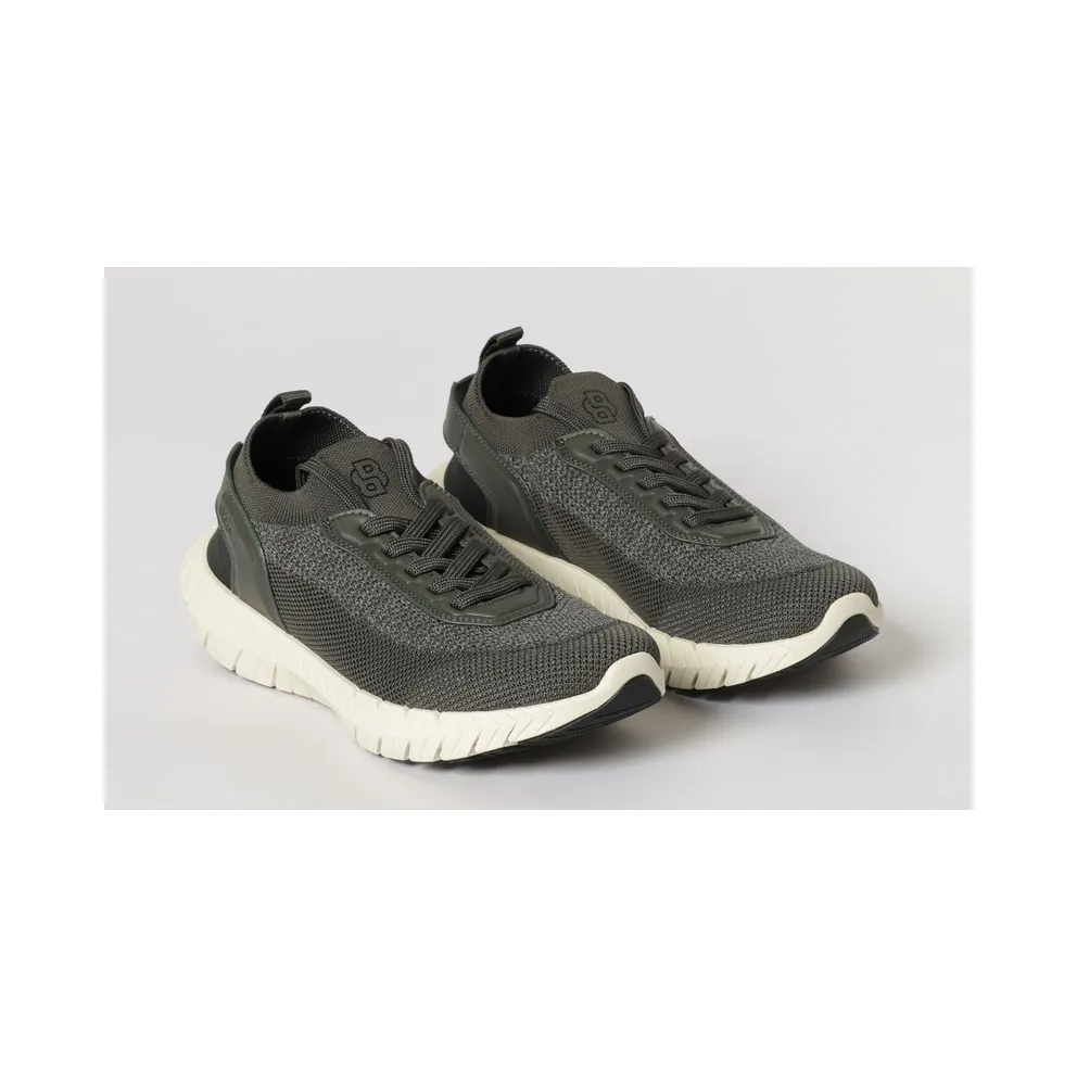 Boss Motion in Crochet Knit Green (50562620301)