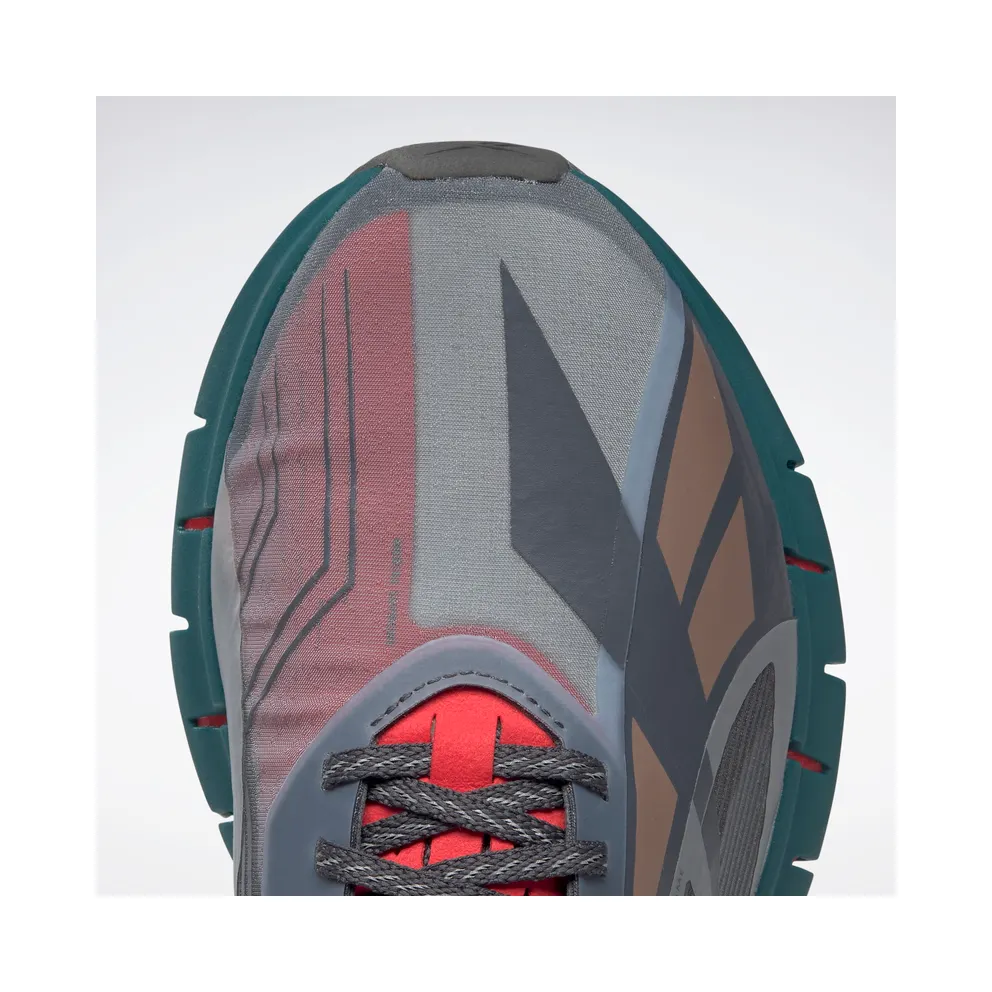 Reebok Zig 3D Storm Shoes Cold Grey 7 / Cold Grey 5 / Blue Blast