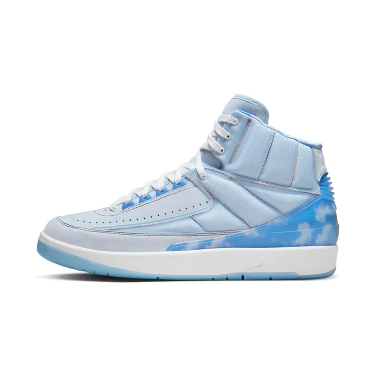 Air Jordan 2 J Balvin “Celestine Blue / Multi-Colour / White” (DQ7691-419)