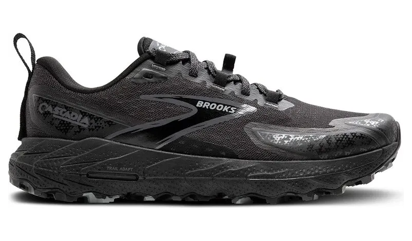 Brooks Cascadia 18 Black Blackened Pearl Grey (110426-1D-072)