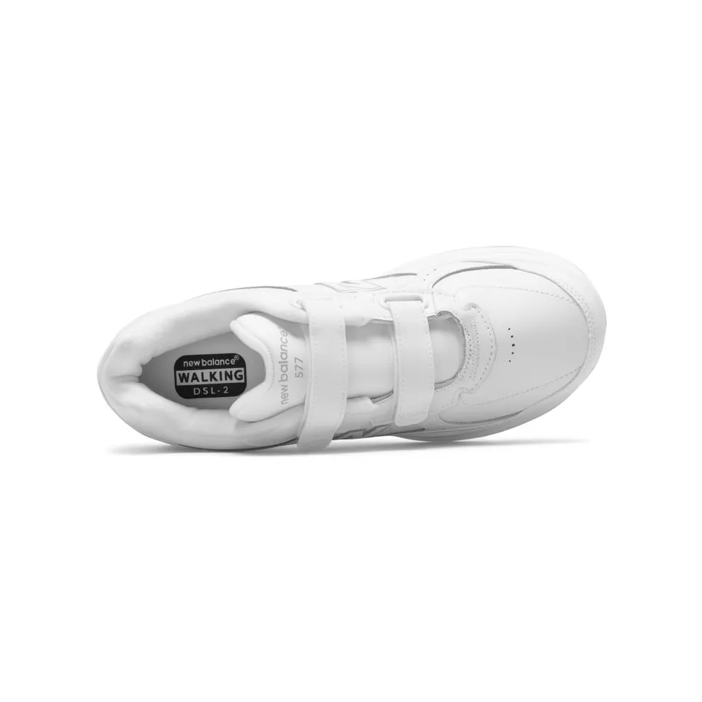 New Balance Hook and Loop 577 White (MW577VW)