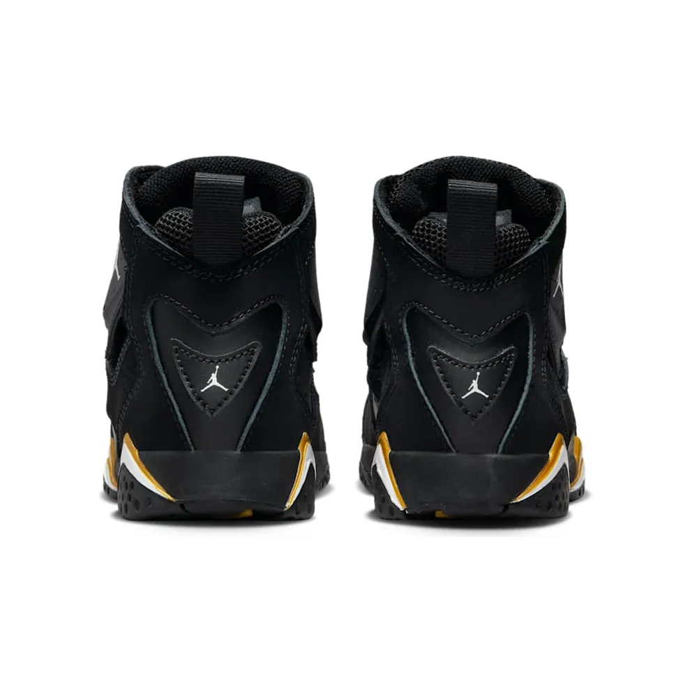 Jordan True Flight Black Metallic Gold White (343796-017)