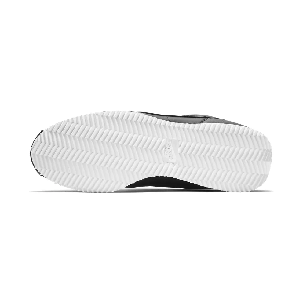 Nike Cortez Basic Black White Black/White-Metallic Silver (819719-012)