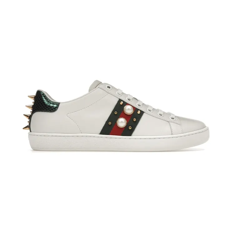 Gucci Ace Studded Pearl (W)