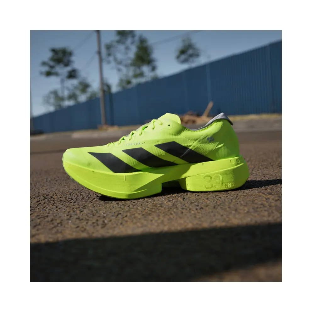 Adidas Adizero Adios Pro 4 Lucid Lemon / Core Black / Halo Silver (JR6364)