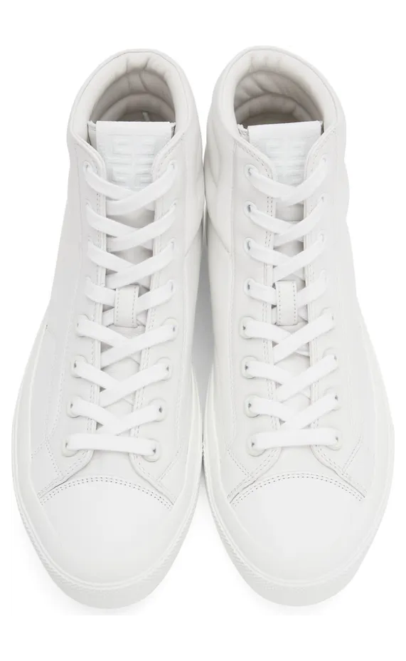 Givenchy White City High-Top Sneakers (BH005LH140) (5)