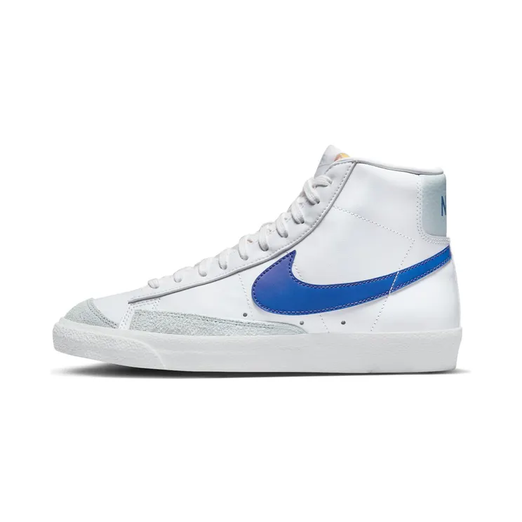 Nike Blazer Mid 77 Vintage “White / Pure Platinum / Game Royal” (BQ6806-124)