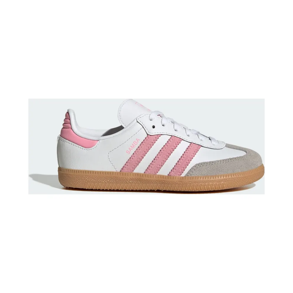 Adidas SAMBA OG Shoes Cloud White / Light Pink / Gum (JQ2024)