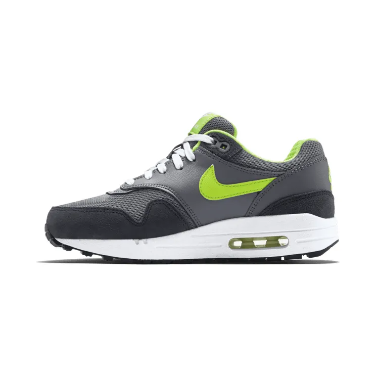 Nike Air Max 1 OG Cool Grey Volt (GS) Grey / Volt (555766-045)
