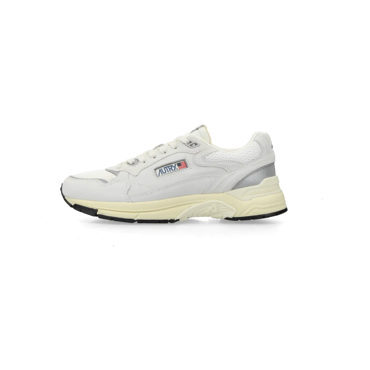 Autry Hyperway Low W “White / Silver” (HYLWUM10)