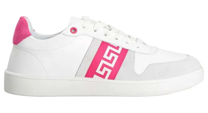 Versace La Greca Sneaker White Pink (1012657 1A08931 2WI90)