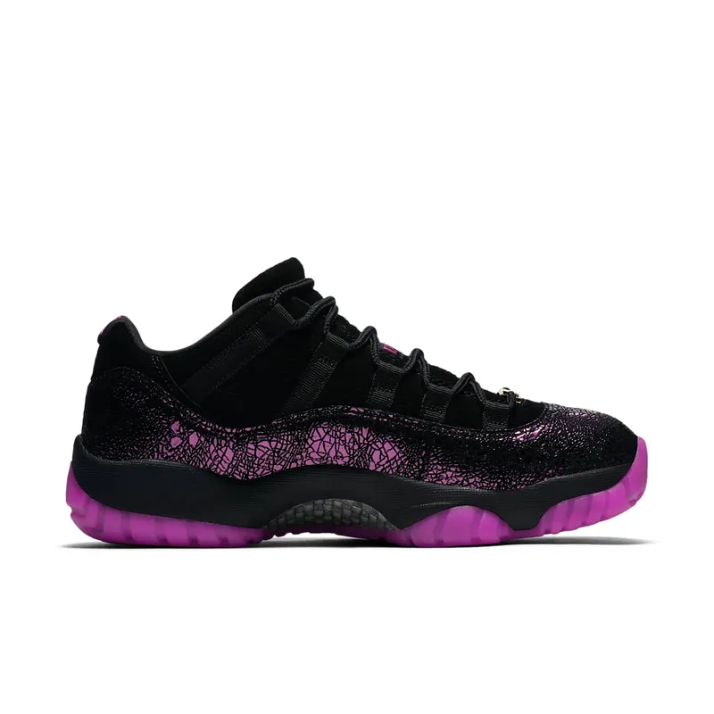 Jordan 11 Retro Low Think 16 Rook To Queen (W) Black/Fuchsia Black (AR5149-005)