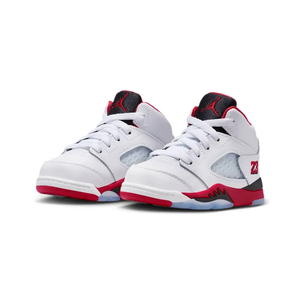 Air Jordan 5 TD “Fire Red – Black Tongue (2025)” (HQ7981-101)