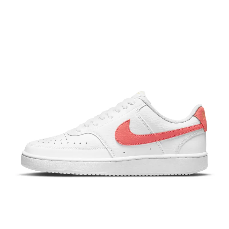 Nike Court Vision Low “White / Saturn Gold / Magic Ember” (CD5434-112)