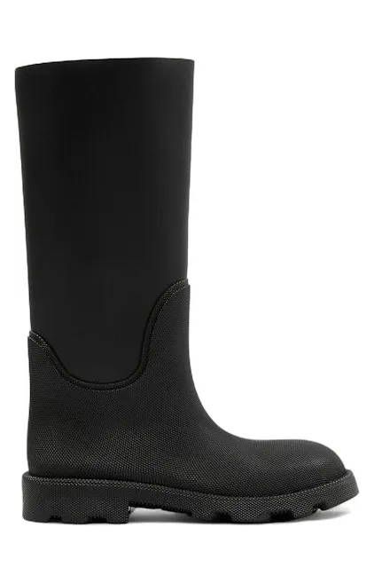 Burberry Marsh Rain High Boots Black (8074596)
