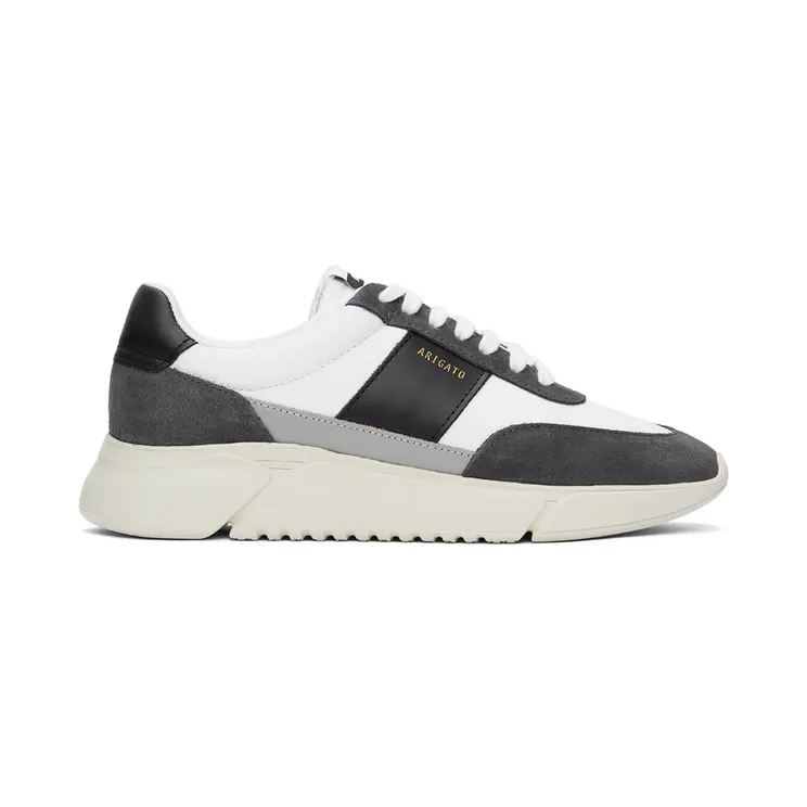 Axel Arigato White & Grey Genesis Vintage Sneakers (35043)