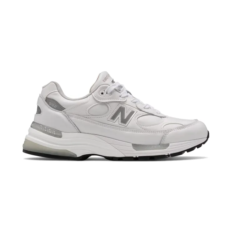 New Balance 992 MiUSA White Silver (M992WL)