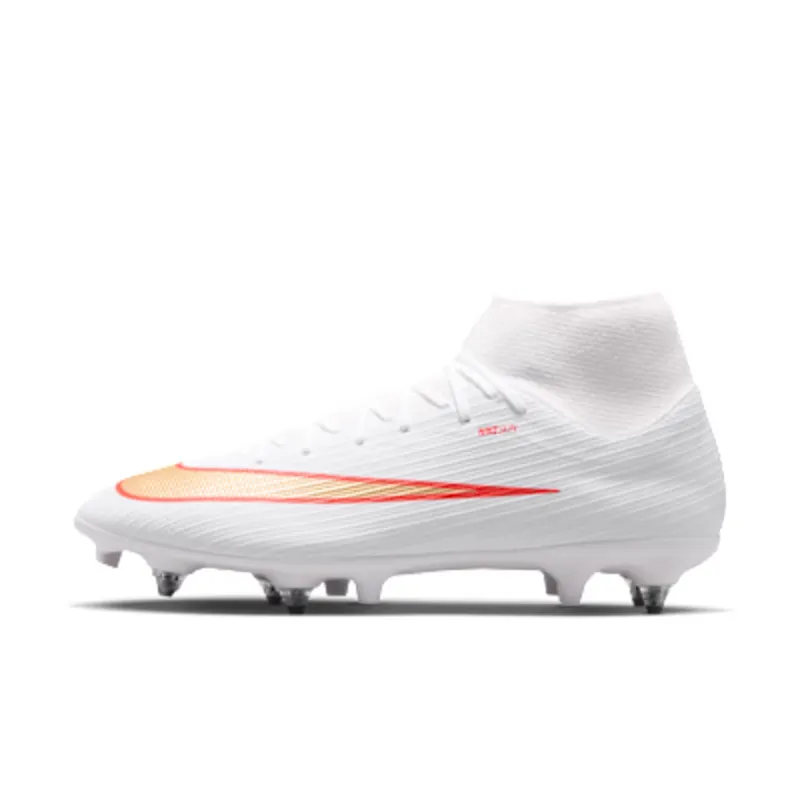 Nike Mercurial Superfly 11 Academy Multi-Ground High-Top “White/Bright Crimson/Blur” (IO1492-100)