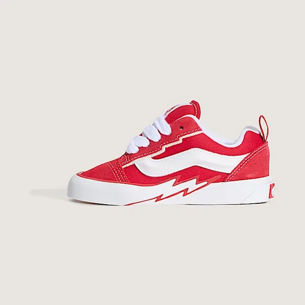 Vans Knu Skool Knalrood / White (VN000XYEIZQ)