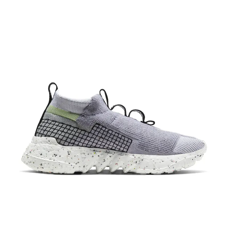 Nike Space Hippie 02 Grey Volt Wolf Grey/Black-Volt-Dark Smoke Grey (CQ3988-002)