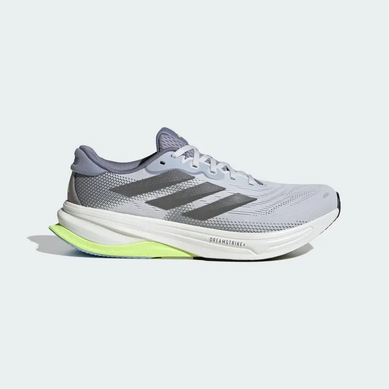 Adidas Supernova Solution 2.0 Running Shoes Dash Grey / Iron Metallic / Hi-Res Yellow (IH8720)